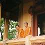Wat-Si-Saket-Vientiane_15 Monks at Vat Sisaket, Vientiane