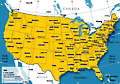 USA map