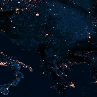 Kosovo @ night