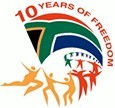 South Africa 10 years of Freedom