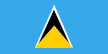 Flag of Saint Lucia 