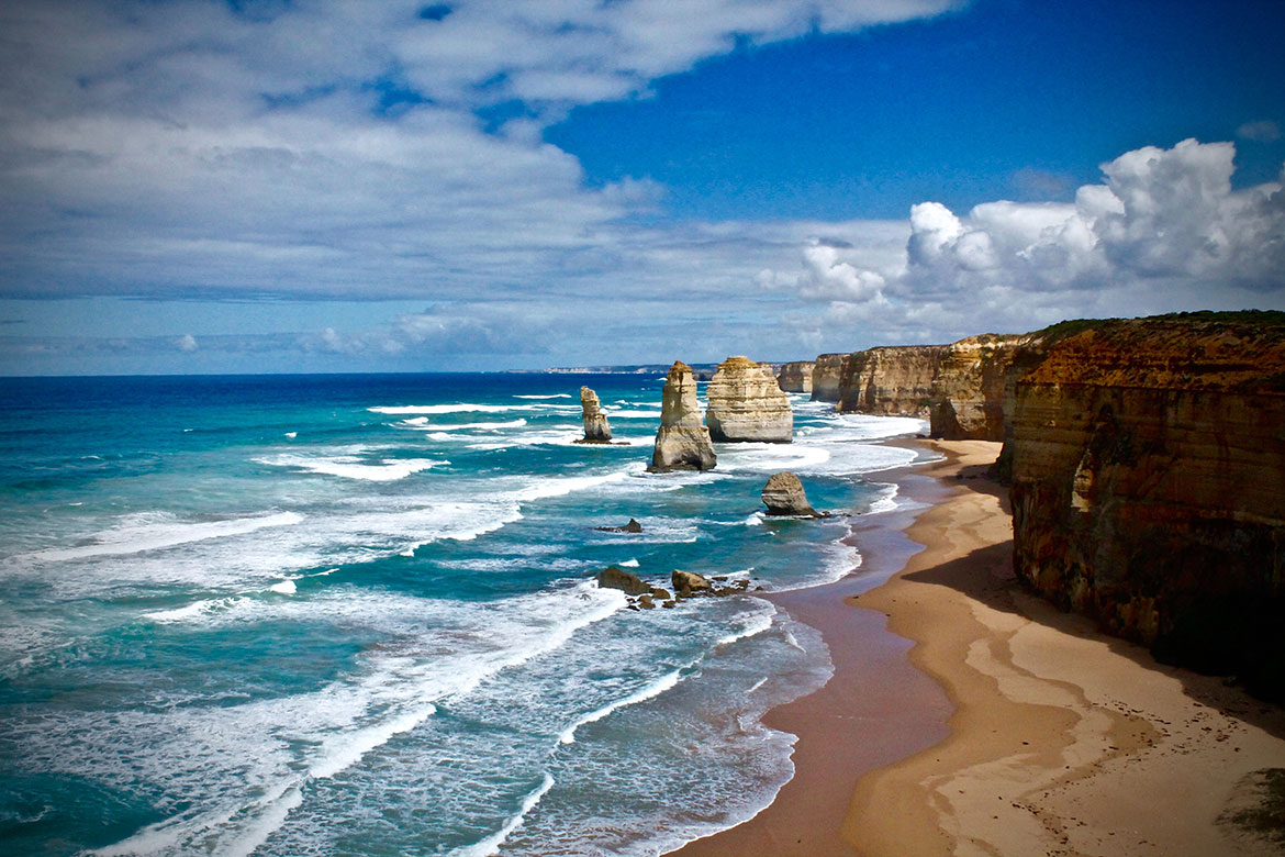 The Twelve Apostles limestones, Princetown, Victoria, Australia