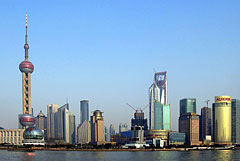 Shanghai's Pudong district