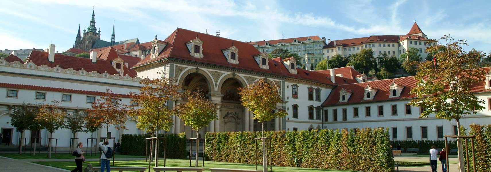 Wallenstein Palace, a Baroque palace in Prague