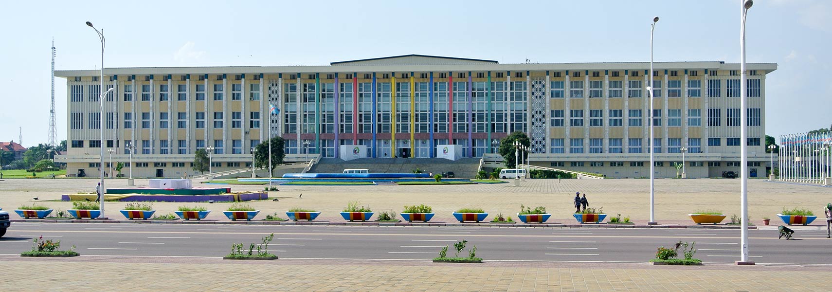 The National Assembly of the Democratic Republic of the Congo in Kinshasa
