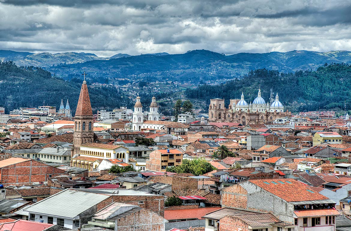Historic center of Cuenca, Ecuador 