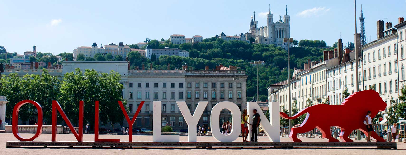 Only Lyon  - installation on Place Bellecour, Lyon.