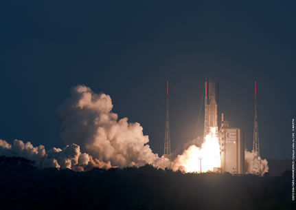 Arianespace's 51st consecutive heavy-lift