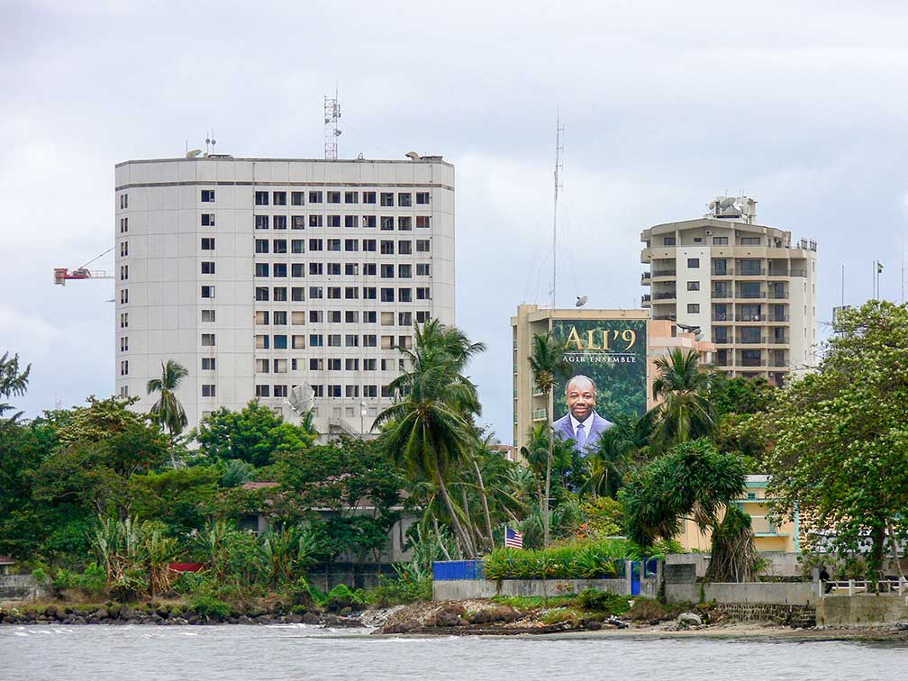 Libreville beachfront, Gabon