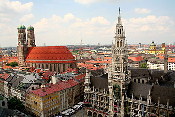 Alte Wache and St.-Katharinenkirche, Frankfurt Central Business District