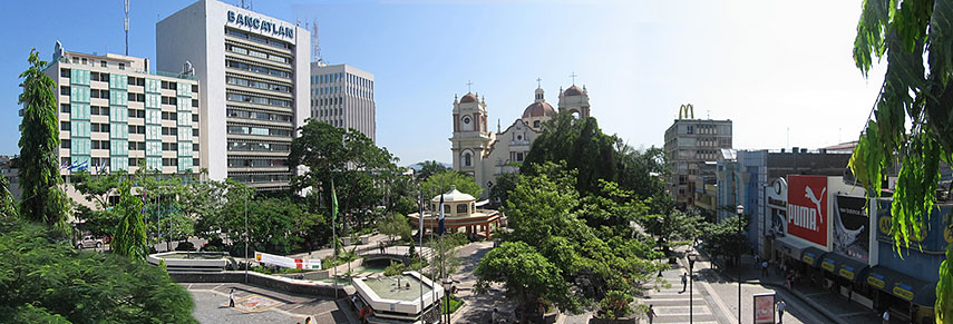 Downtown San Pedro Sula, Parque Central, Honduras