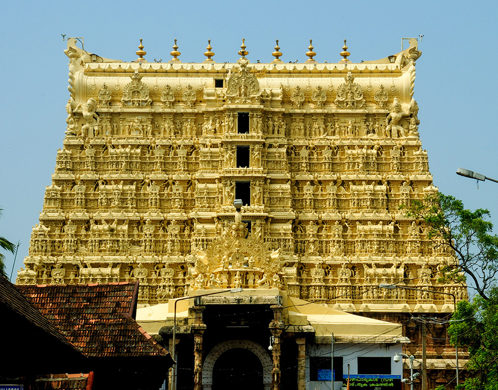 Padmanabhaswamy Temple in Thiruvananthapuram, Kerala's capital