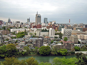 Map Sendai