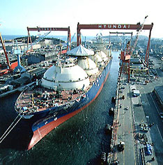 Korean shipyard
