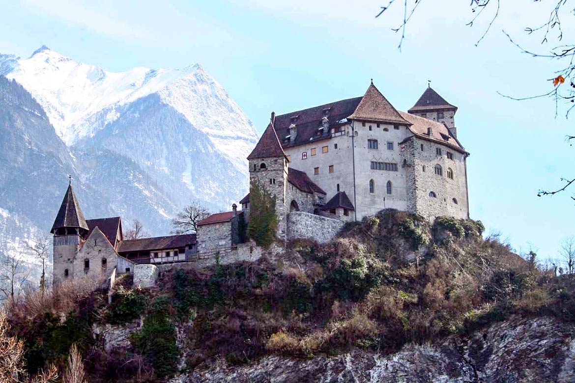 Burg Gutenberg in Balzers, Liechtenstein