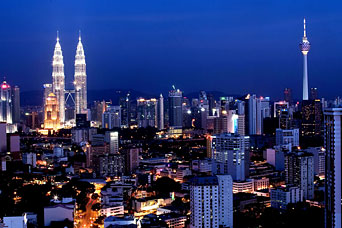 Kuala Lumpur at Night