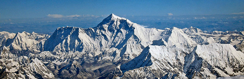 Image result for aerial view of mount everest from the south