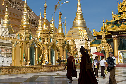 Shwedagon Pagoda, Yangoon, Myanmar