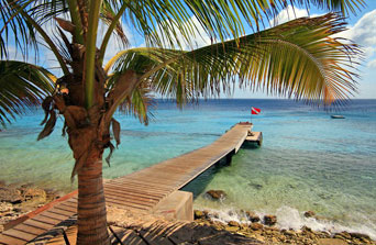 Secluded beaches on Curaçao