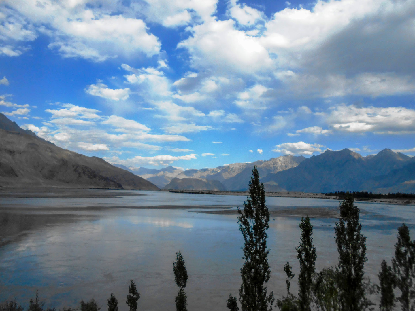 The Indus River near Skardu in Gilgit-Baltistan