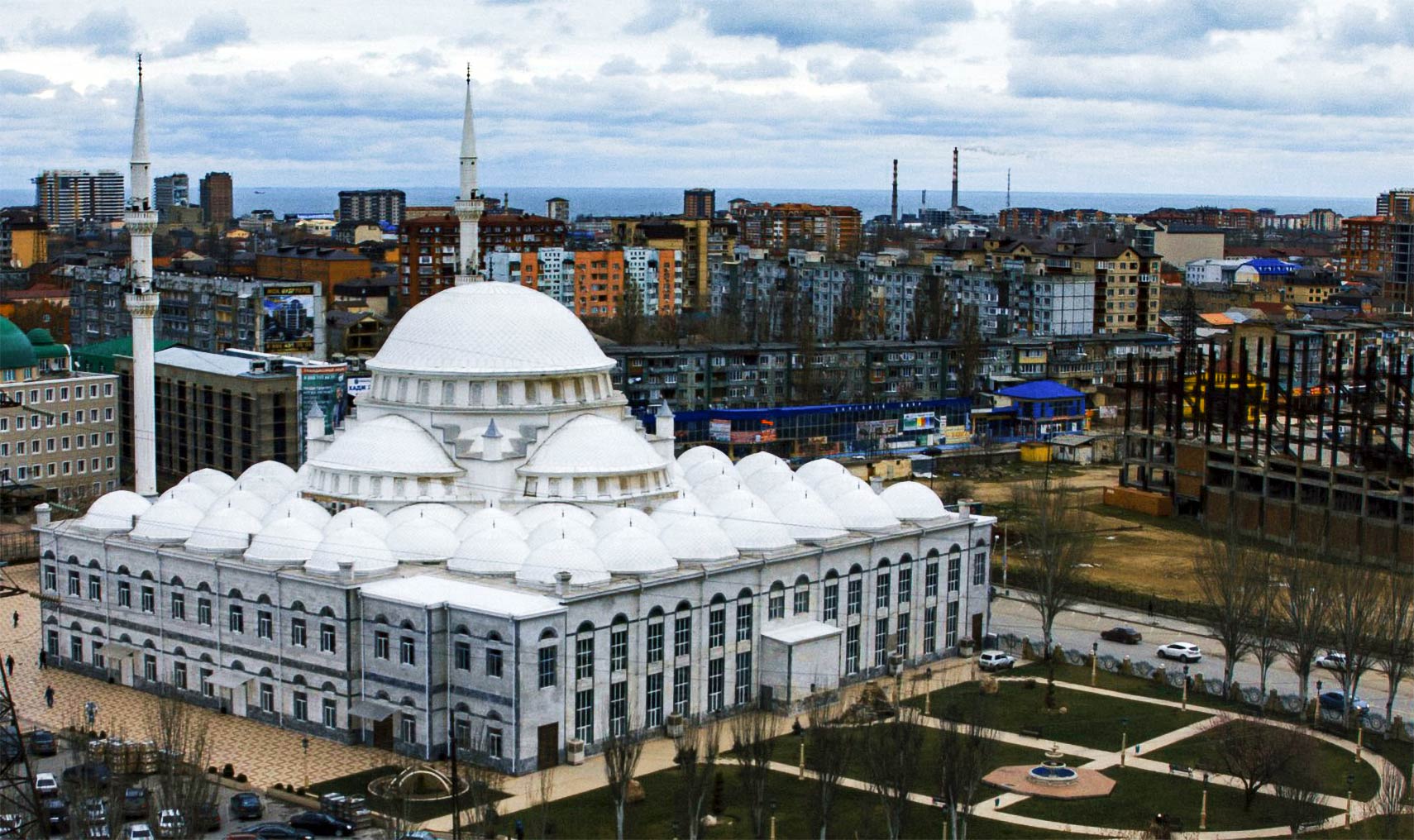 Grand Mosque of Makhachkala, Dagestan, Russia