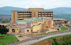 Rwanda's parliament building
