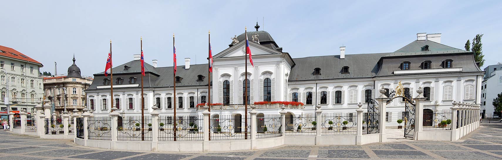 Grassalkovich Palace in Bratislava, Slovakia