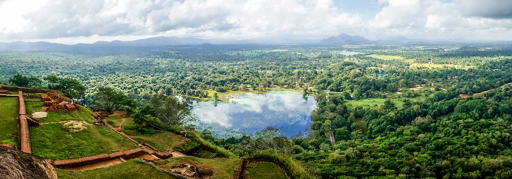 View from Sigiriya, Matale District, Sri Lanka 