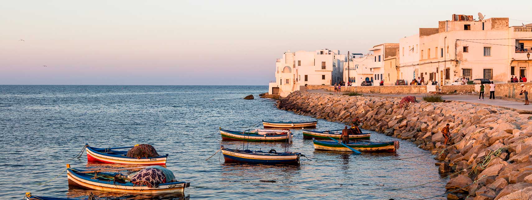 Coast of Mahdia Tunisia