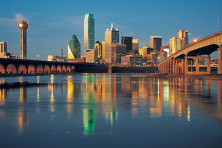 Dallas Skyline, Trinity River