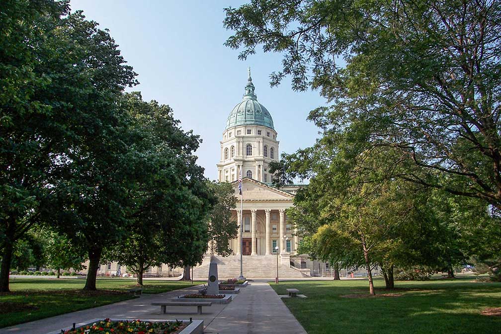 Kansas State Capitol or Kansas Statehouse, Topeka, Kansas