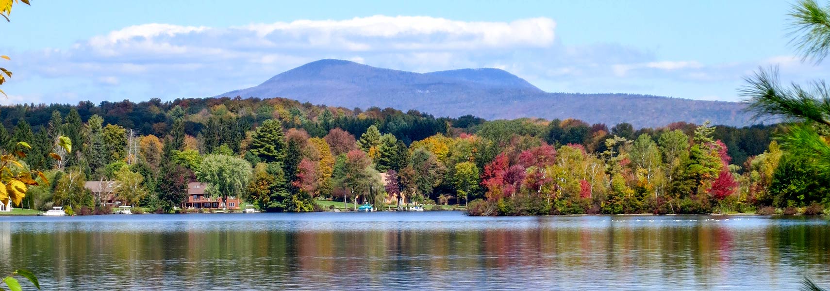 Saddle Ball Mountain and Pontoosuc Lake, Massachusetts