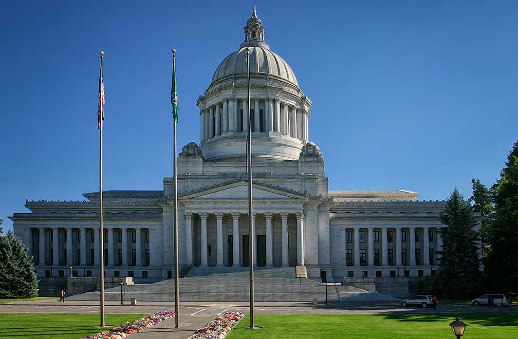 Capitol Building in the city of  Olympia in Washington state