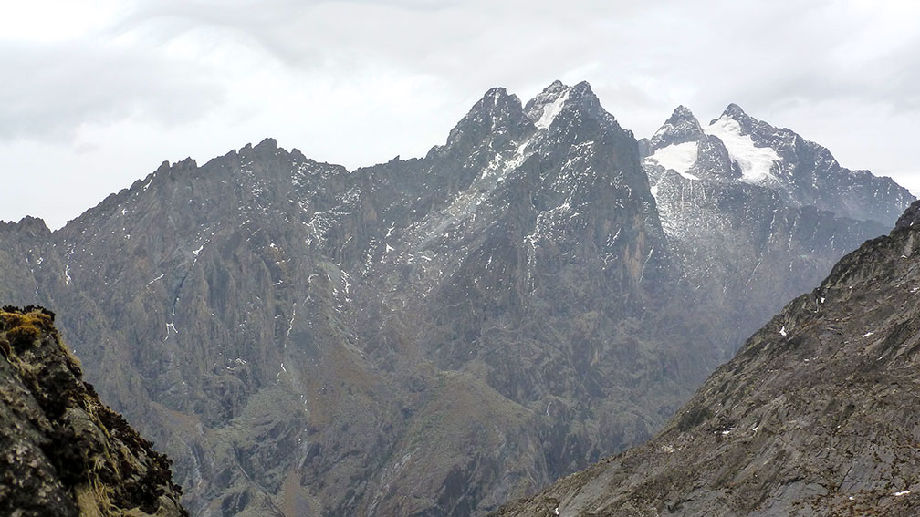 Mount Stanley massive, Democratic Republic of the Congo and Uganda