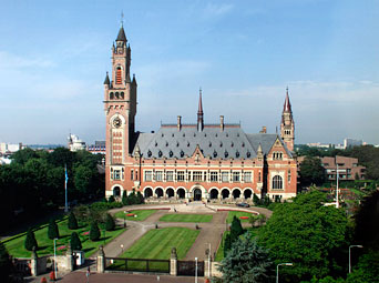 map the hague