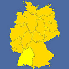 where in Germany is Baden-Württemberg?