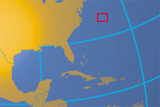 World Map Bermuda