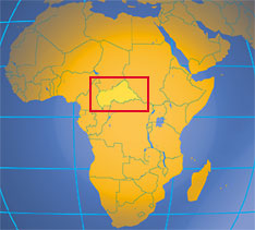 Where in Africa is the Central African Republic?