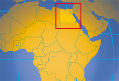 Africa Map Egypt