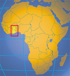 where in Africa is Ghana