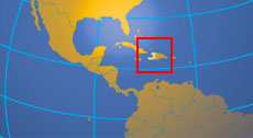 World Map Haiti