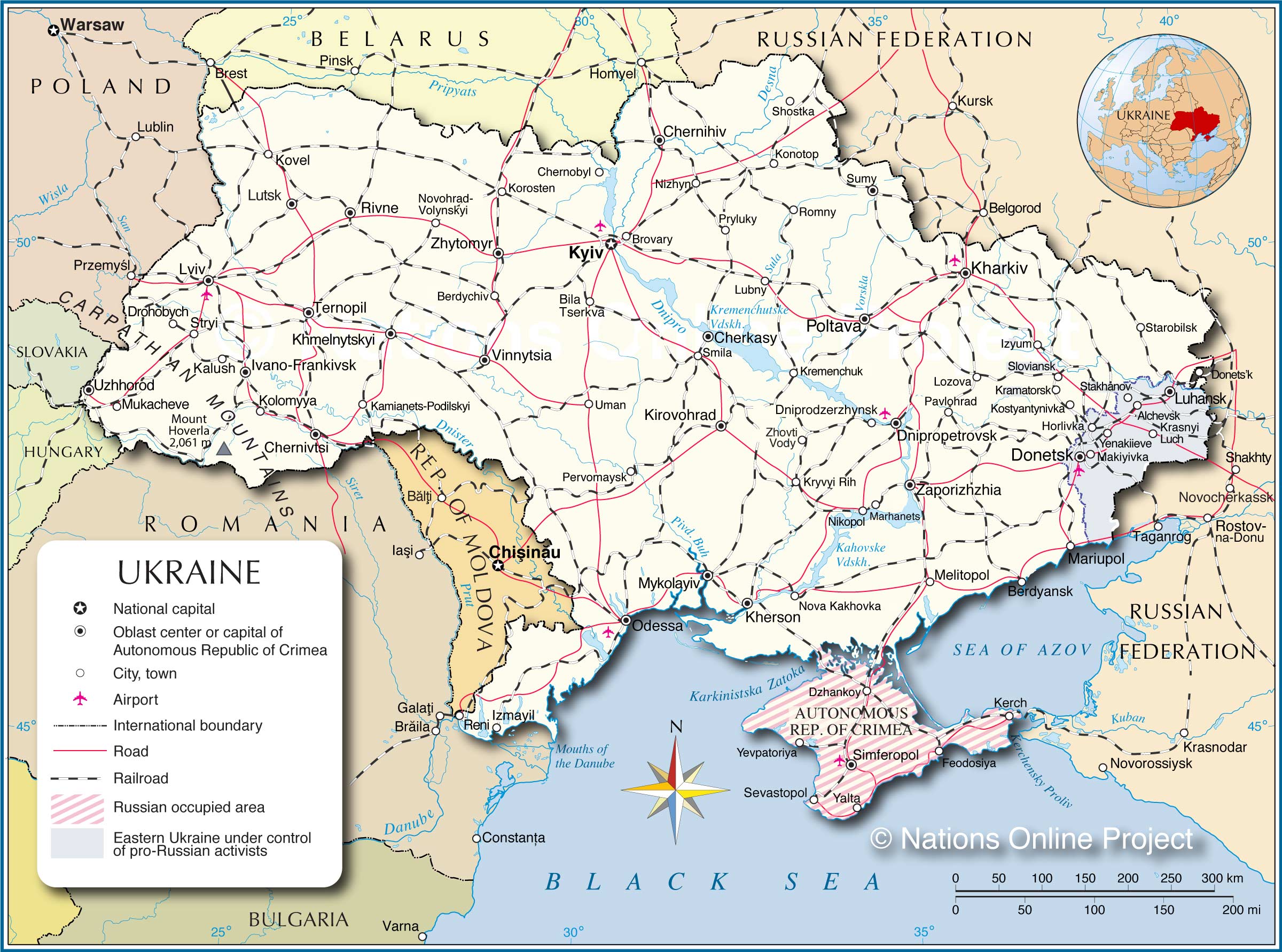 Cities Of Ukraine Russian Is 93