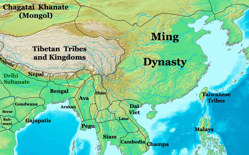 Asian Dynasties Maps 29