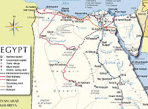 Egypt Map