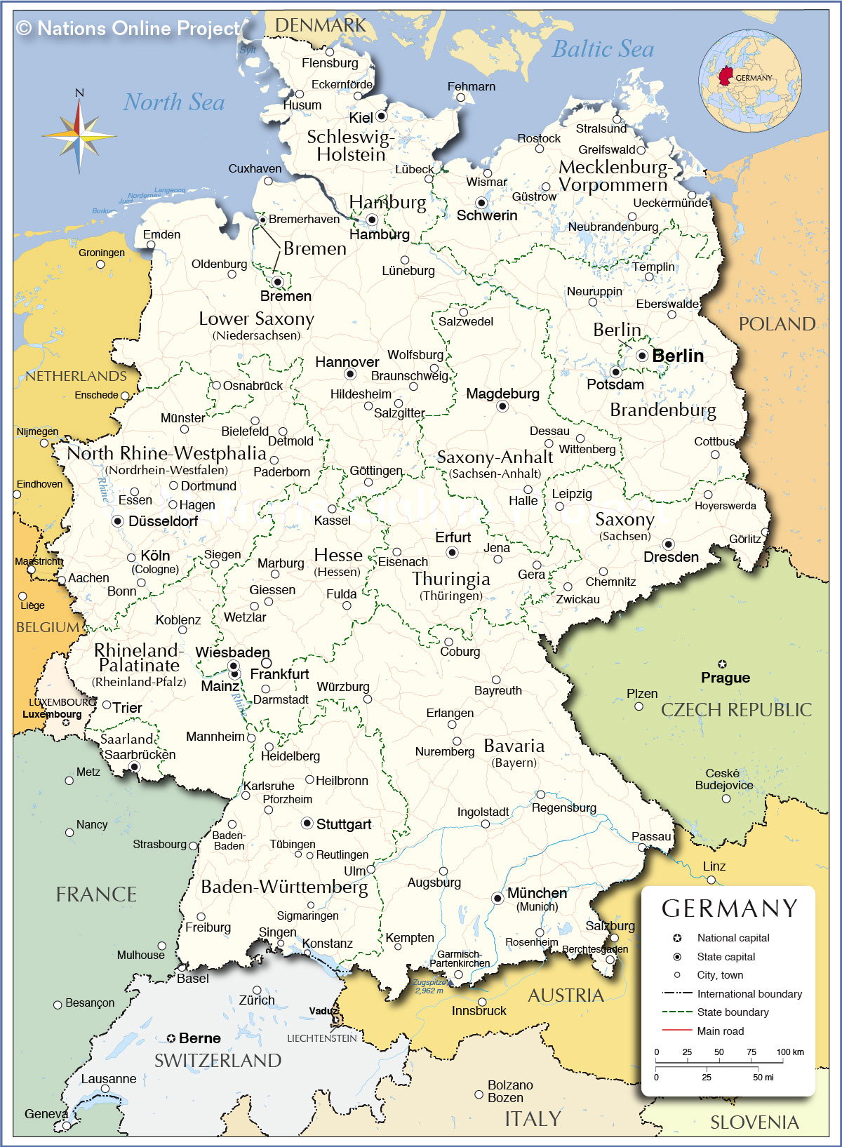 Germany Map