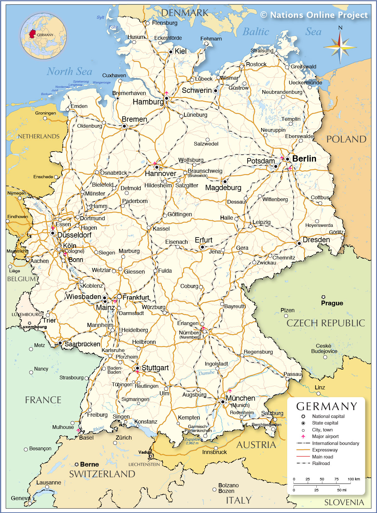 Germany Map