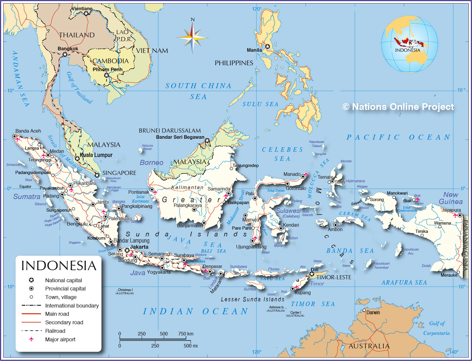 Indonesia Map