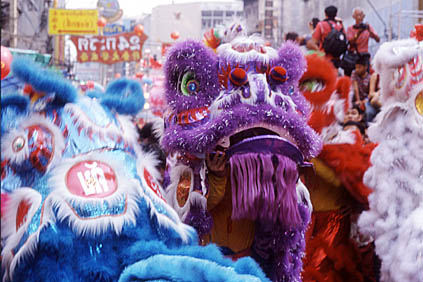 Chinese Lion Dancers