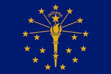 Indiana Flag