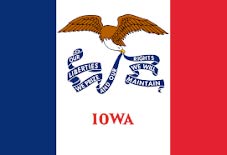 State of Iowa Flag